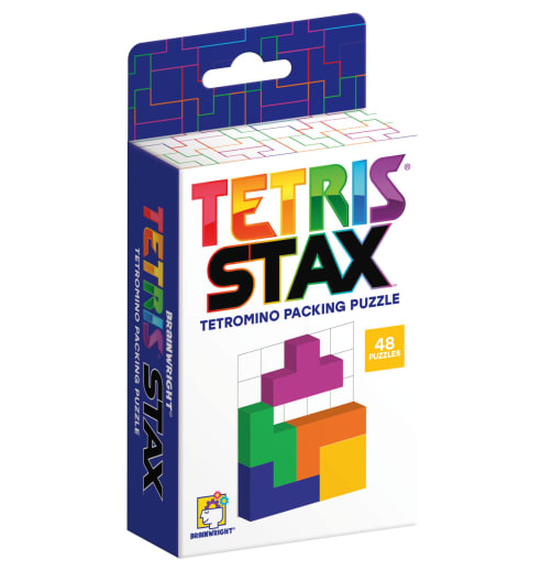 Tetris Stax Game: Tetromino Packing Puzzle | Brainwright