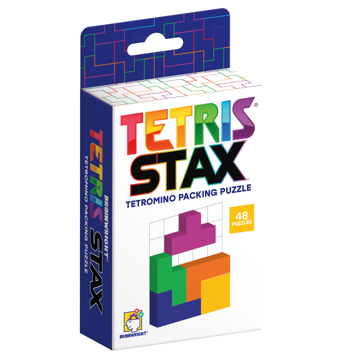 Tetris Stax Game: Tetromino Packing Puzzle | Brainwright