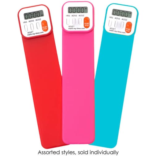 Mark-My-Time Digital Bookmark - Bright