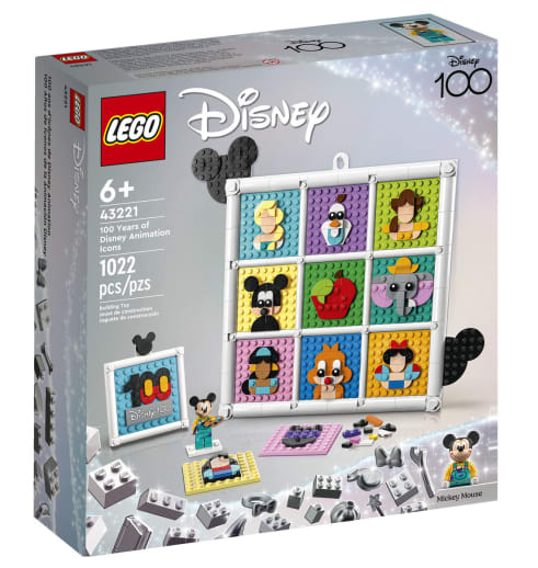 LEGO Disney Classic 100 Years of Disney Animation Icons (43221)