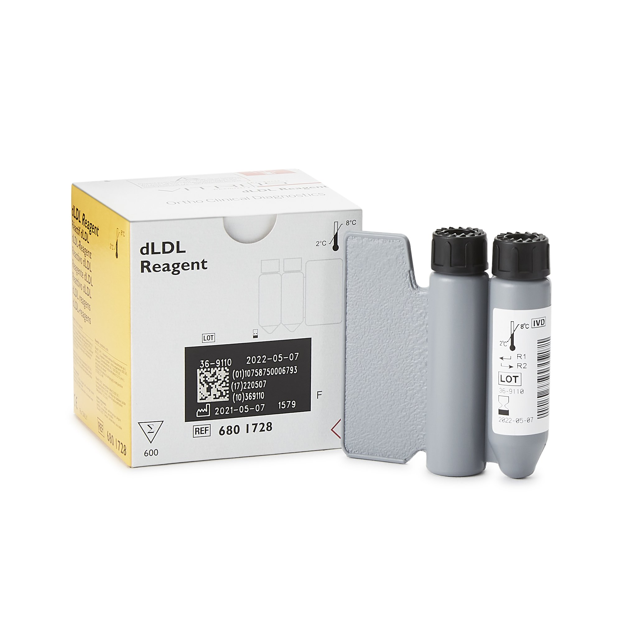 General Chemistry Reagent Vitros MicroTip Direct Low-Density Lipoprotein (LDL) Cholesterol For Vitros Chemistry Systems 6 X 100 Tests MK 738576