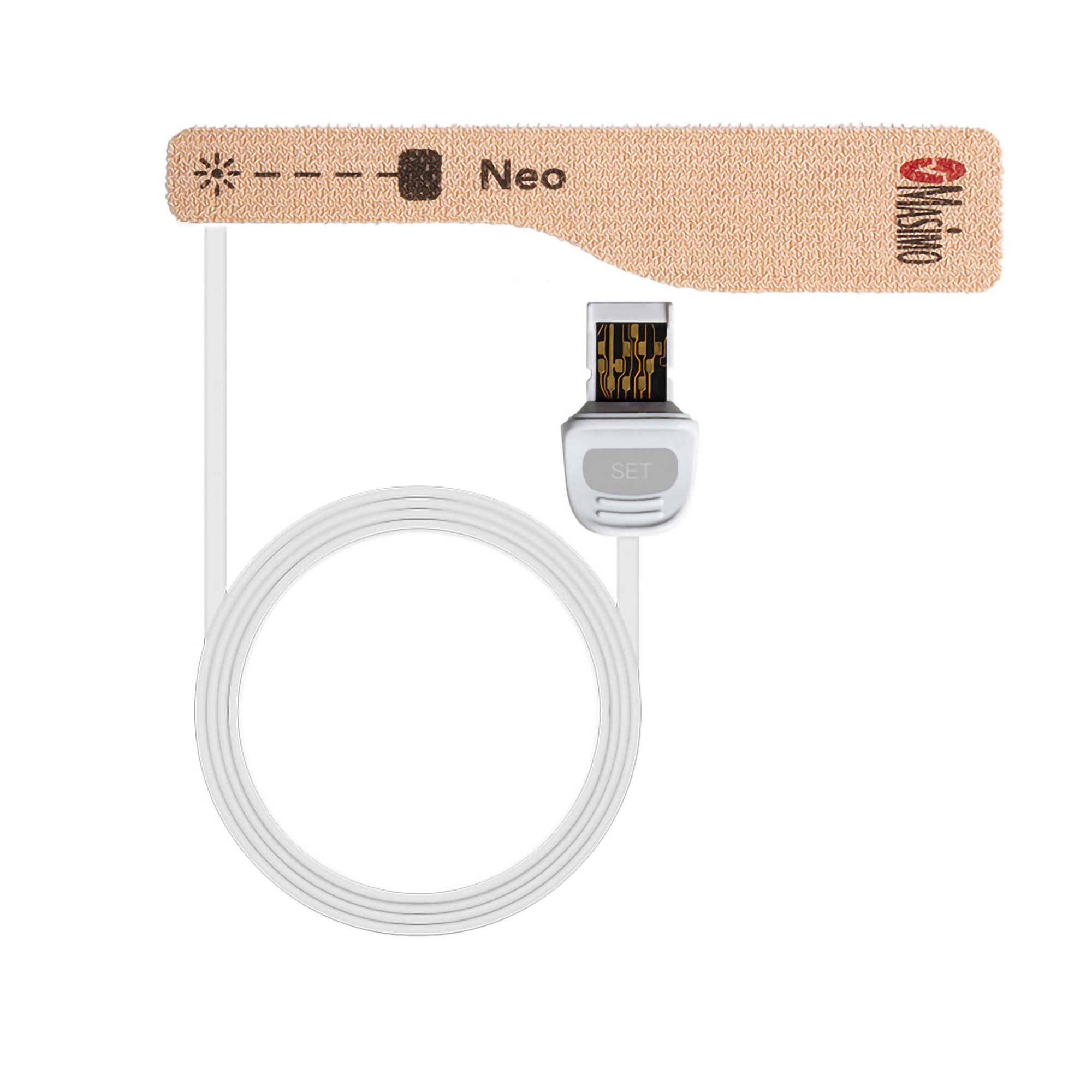 SpO2 Sensor RD SET Finger Multiple Users Single Patient Use 3 Foot Cord MK 1185403