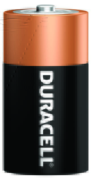 Duracell Coppertop Alkaline Battery, C MK 245879