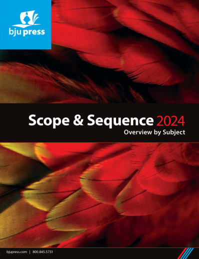 Scope & Sequence 2024 by Subject
