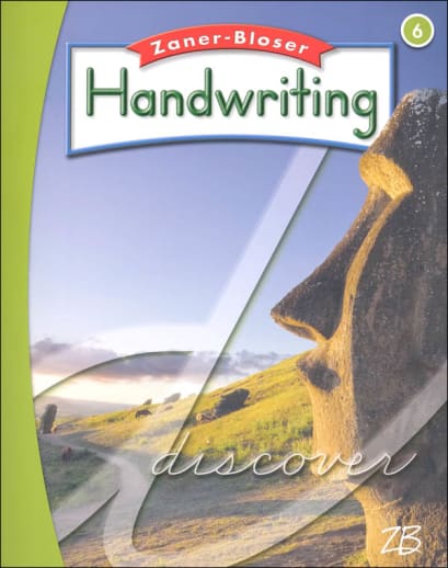 Zaner-Bloser Handwriting Grade 6 Student Edition (2016 edition)