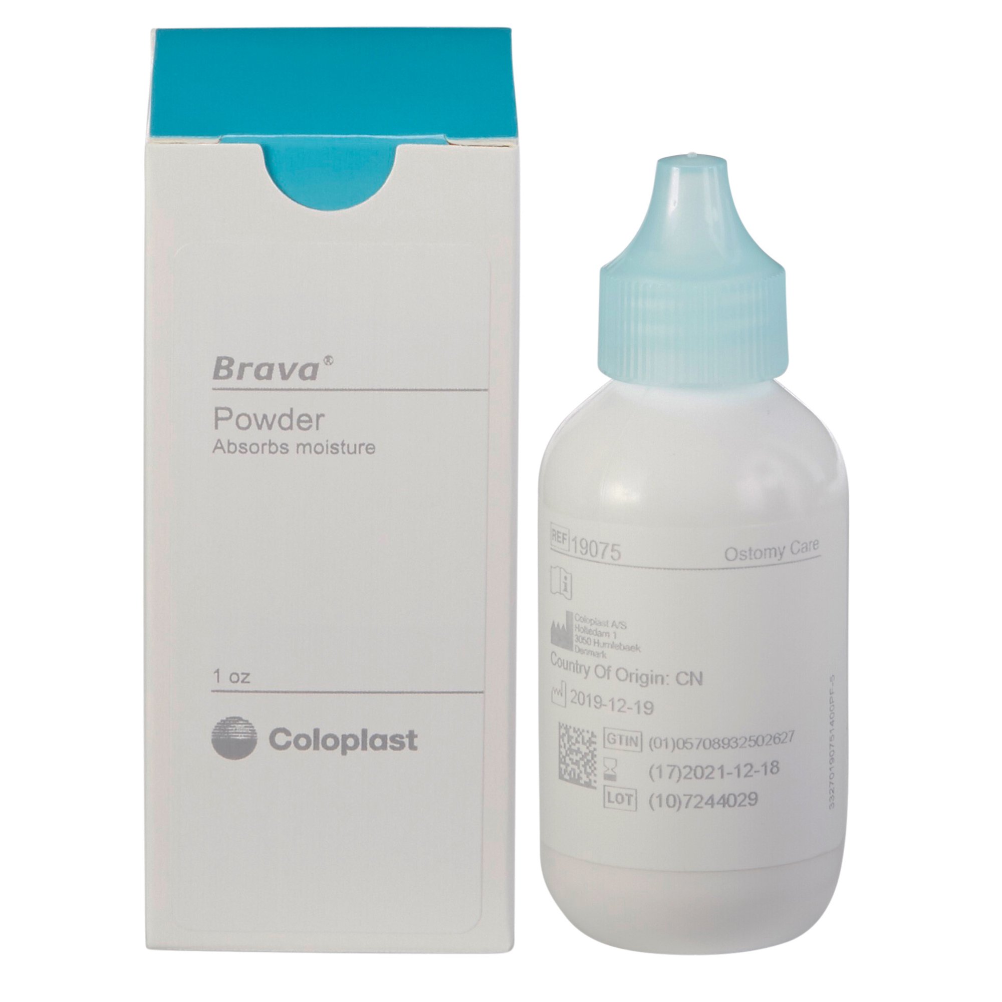 Brava Ostomy Barrier Powder, 1-ounce Squeeze Bottle MK 801820