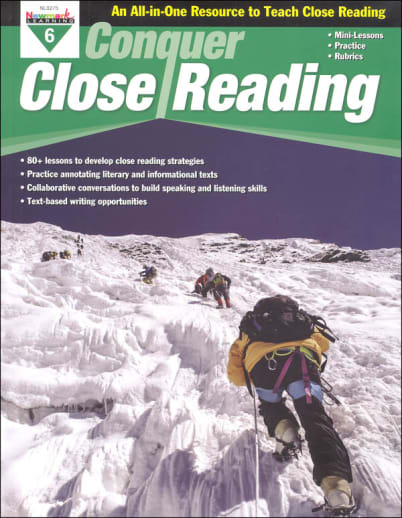 Conquer Close Reading Grade 6
