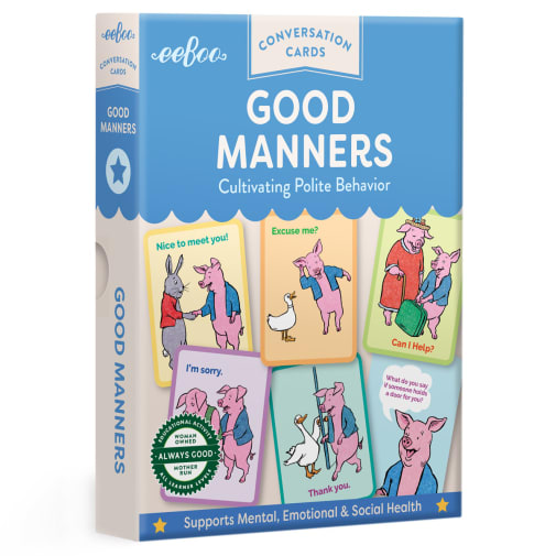 Good Manners Conversation Flash Cards