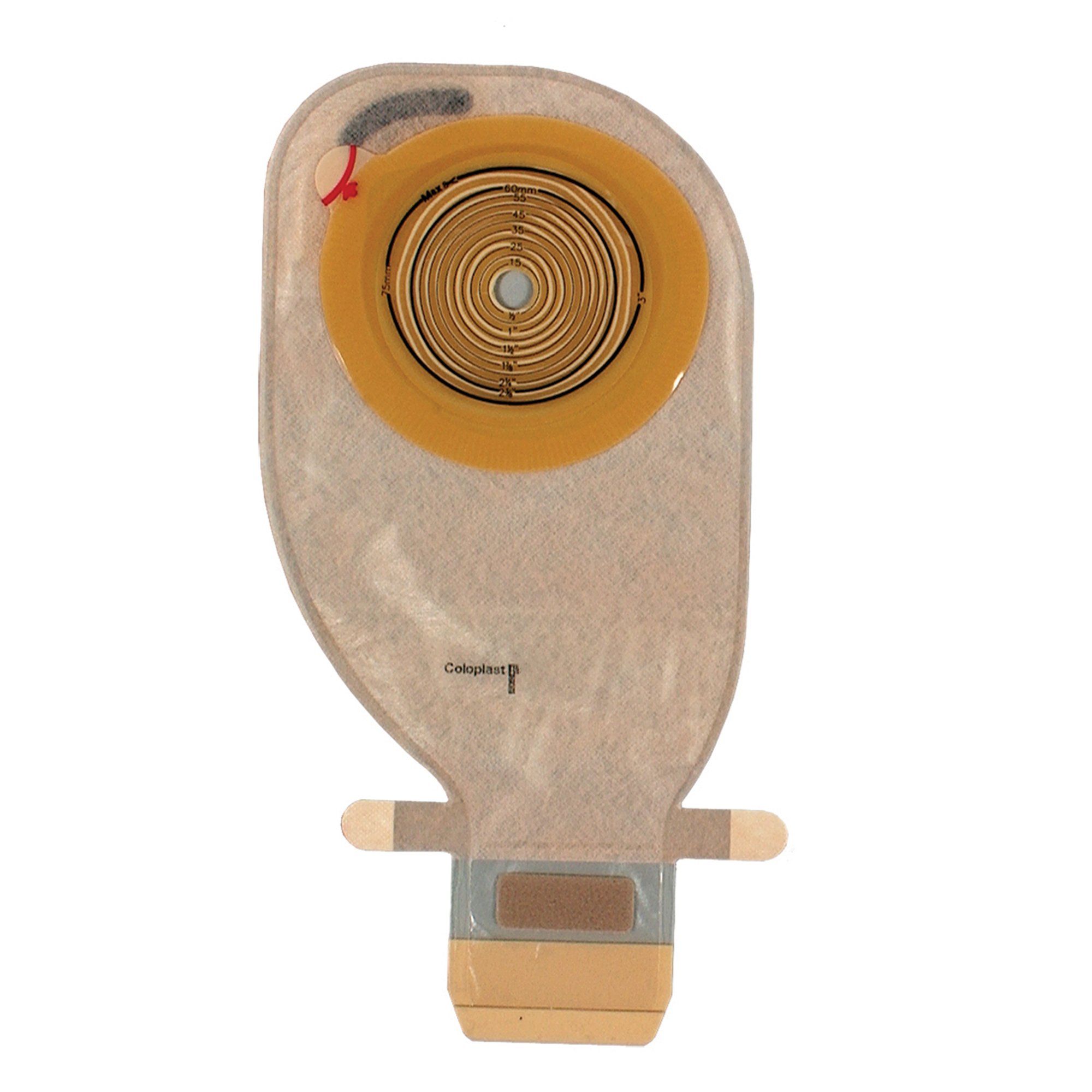 Assura Original One-Piece Opaque Ostomy Pouch, Cut to Fit Stomas 10  75 mm MK 476351