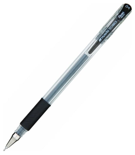 Pentel Hybrid Technica Pigment Ink Pen - Black (0.4mm)
