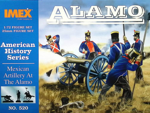 Mexican Artillery 1/72 Scale