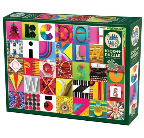 Cobble Hill Found Alphabet Puzzle (1000 piece)