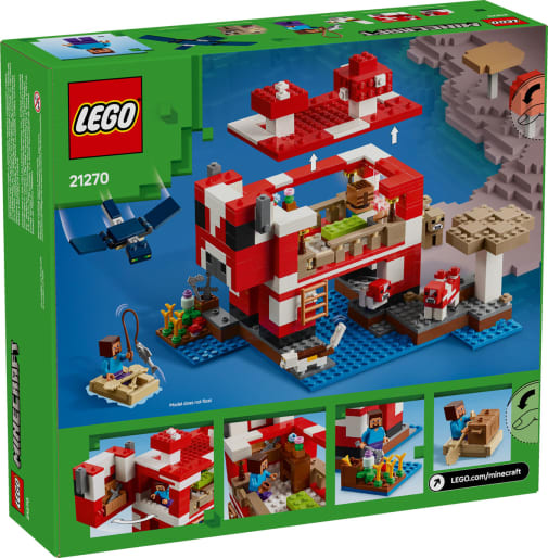 LEGO Minecraft Mooshroom House (21270)