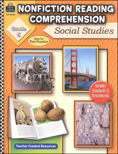 Nonfiction Reading Comprehension Social Studies Grade 5