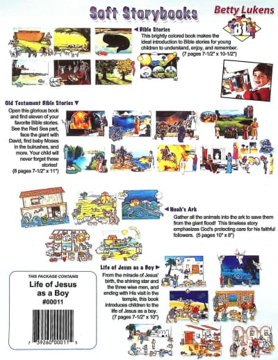 Life of Jesus as a Boy Soft Storybook