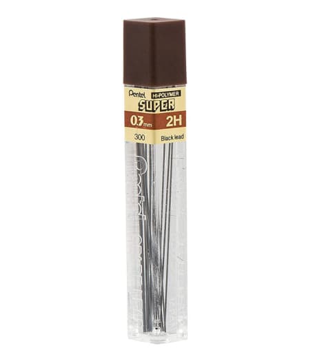 Pentel .03 Refill Leads - 12 per tube