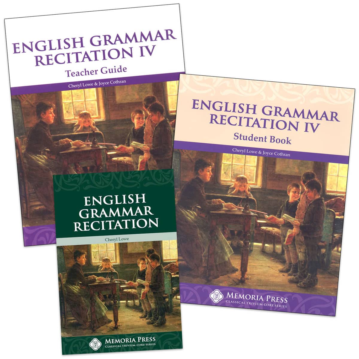 Memoria Press English Grammar Recitation Book IV Set