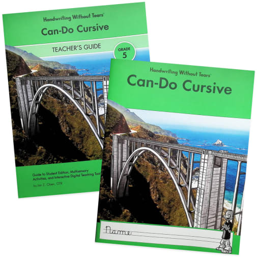 Handwriting Without Tears Can-Do Cursive 2025 Set
