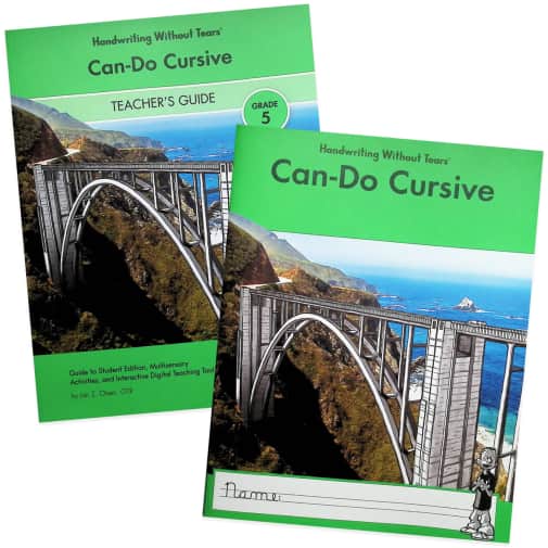 Handwriting Without Tears Can-Do Cursive 2025 Set