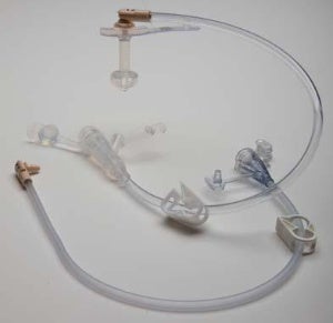 Mini One Straight Connector with Bolus Adapter, Purple, 24 inch MK 727975
