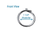 1.25 Inch Magnetic Bridle Ring, 90 lb Pull Strength, 10 Pack