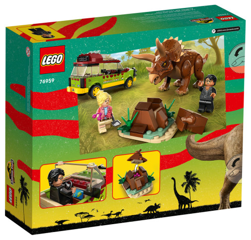 LEGO Jurassic World Triceratops Research (76959)