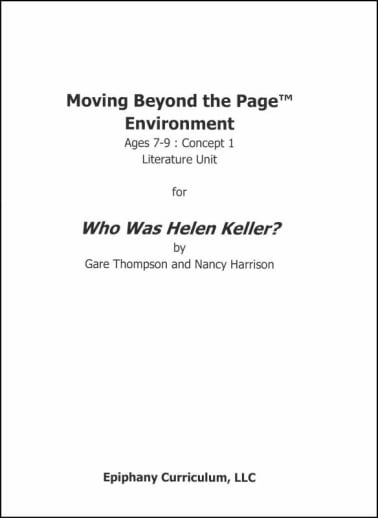 Who Was Helen Keller? - Additional Set of Student Activity Pages