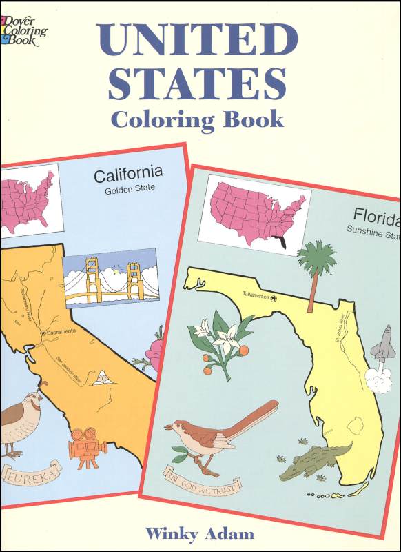 united states coloring pages for kids