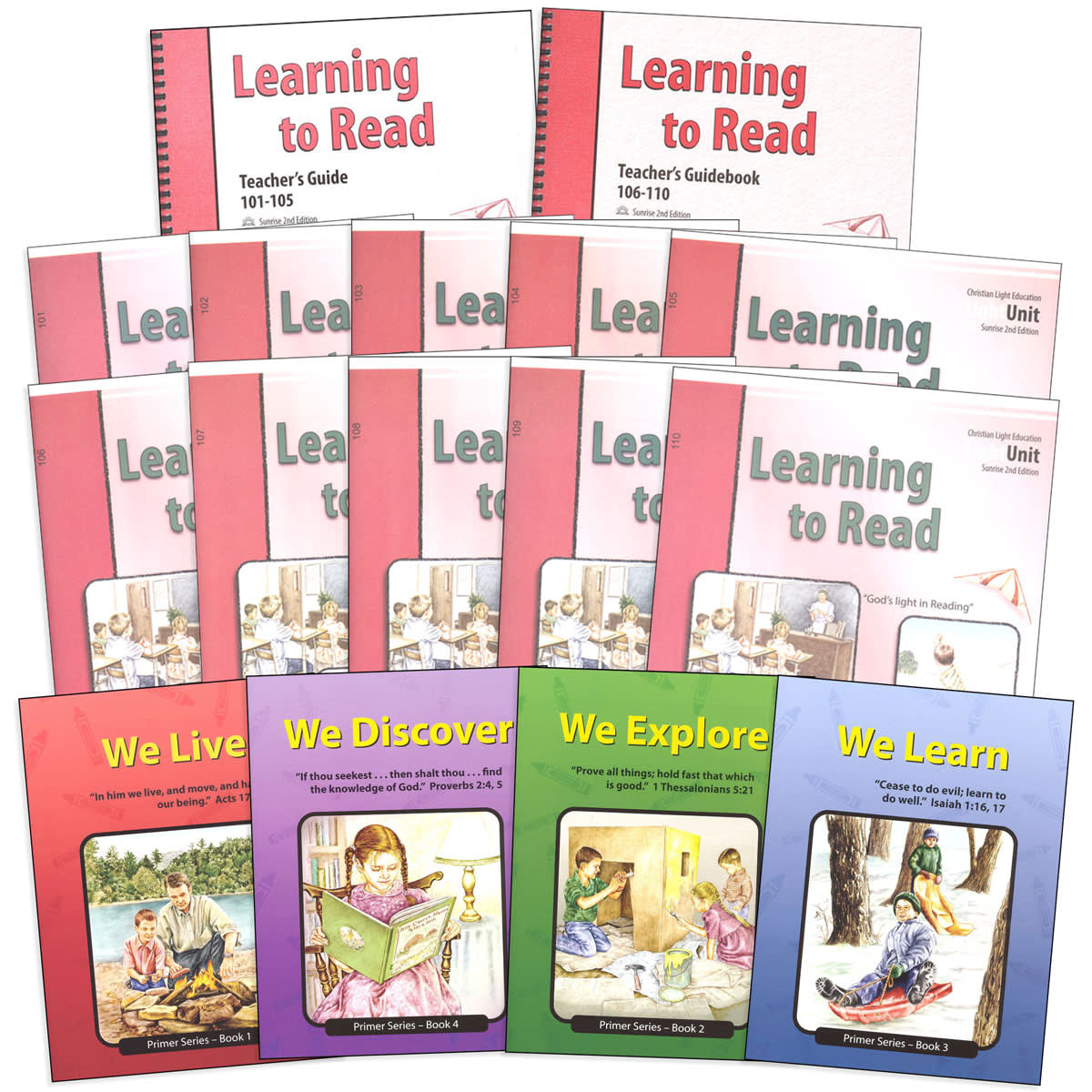Learning to Read Book Package Sunrise 2nd Edition