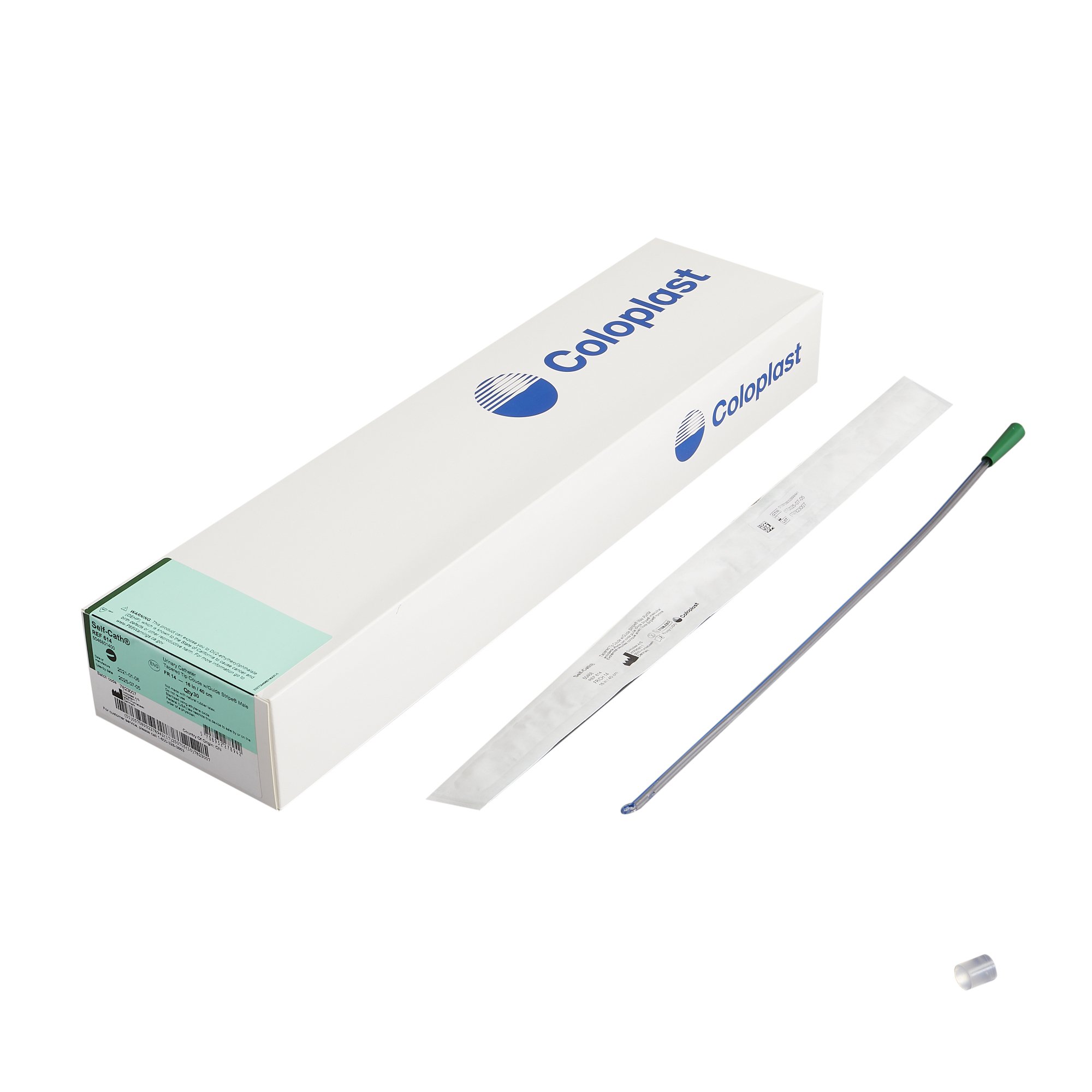 Self-Cath Urethral Catheter, 14 Fr., Unisex, Coude MK 278921