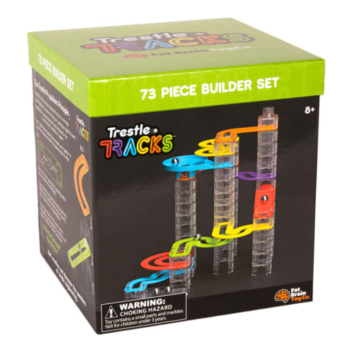 Trestle Tracks Builder Set (73 pieces) | Fat Brain Toys