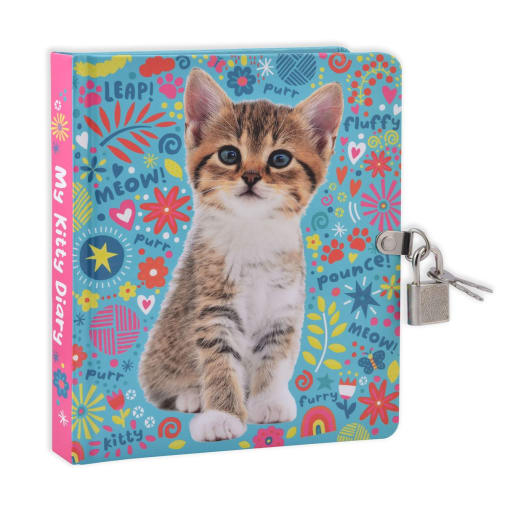 My Kitty Lock & Key Diary