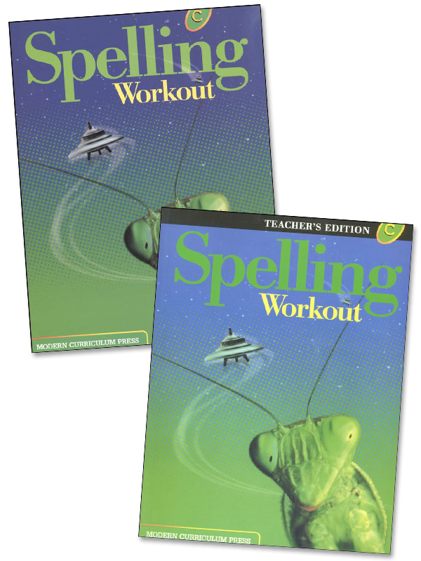 MCP Spelling Workout 2001 Homeschool Bundle C