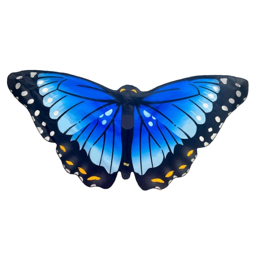 Butterfly Wings Costume: Blue Morpho