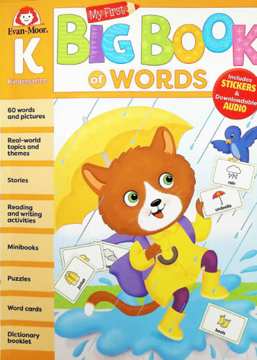 My First Big Book of Words, Grade K