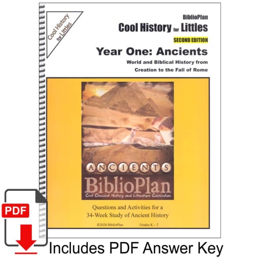 BiblioPlan Ancient Cool History for Littles, 2nd Edition