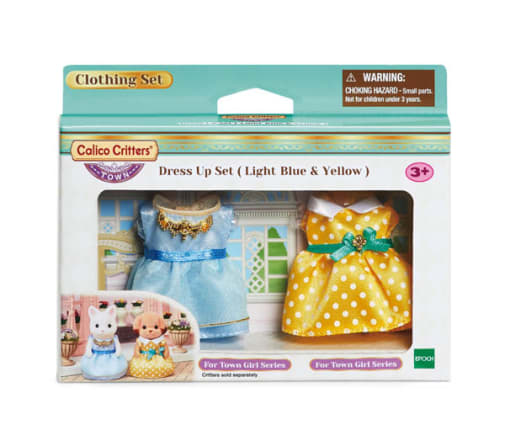 Dress-Up Set - Light Blue & Yellow (Calico Critters)