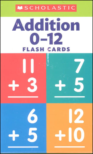 Addition Flash Cards 0-12