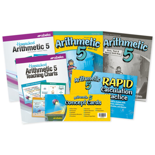 Abeka Arithmetic 5 Parent Kit - Revised