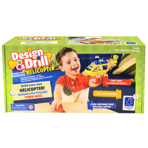 Design & Drill Power Play Vehicles: Helicopter