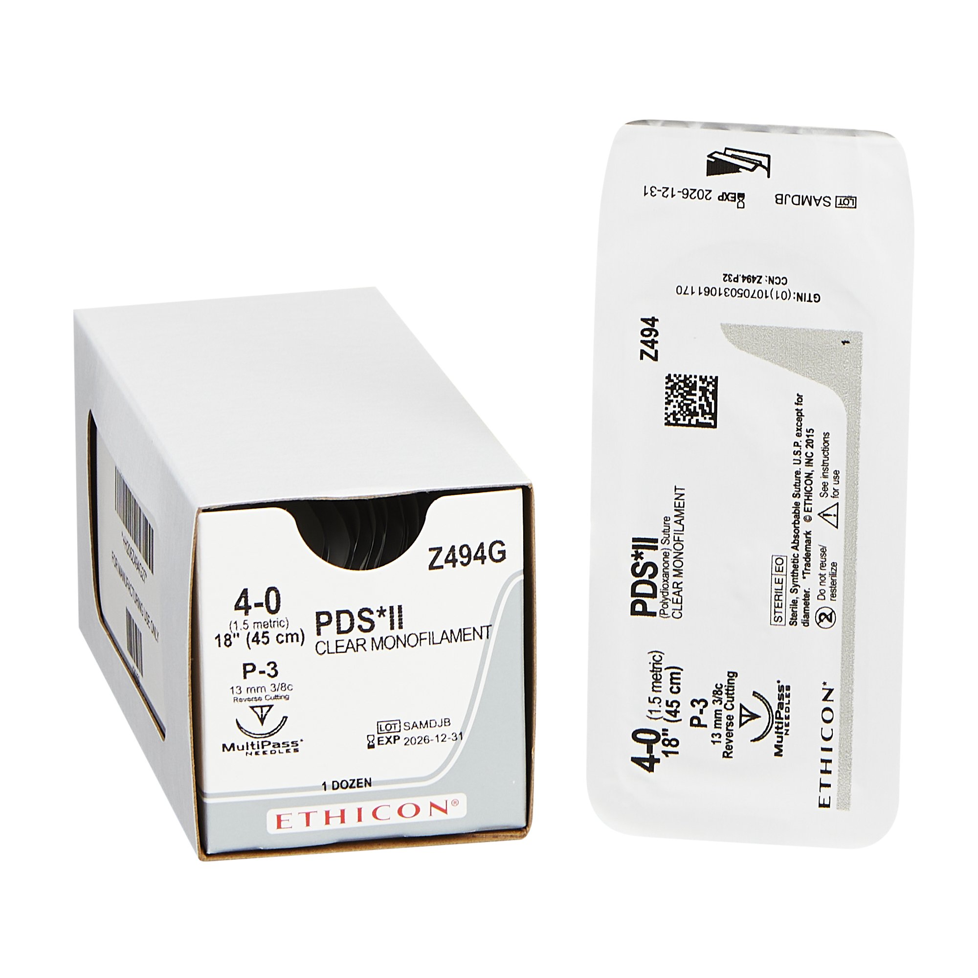 PDS II Suture with Needle MK 141475