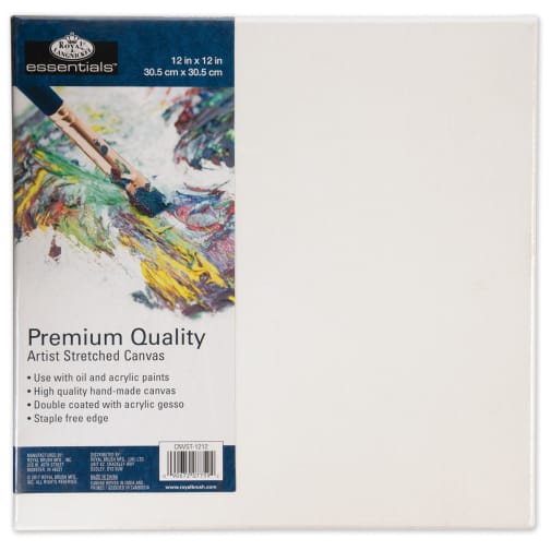 Stretched Artist Canvas (12x12)