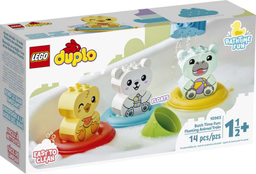 LEGO DUPLO My First Bath Time Fun: Floating Animal Train (10965)