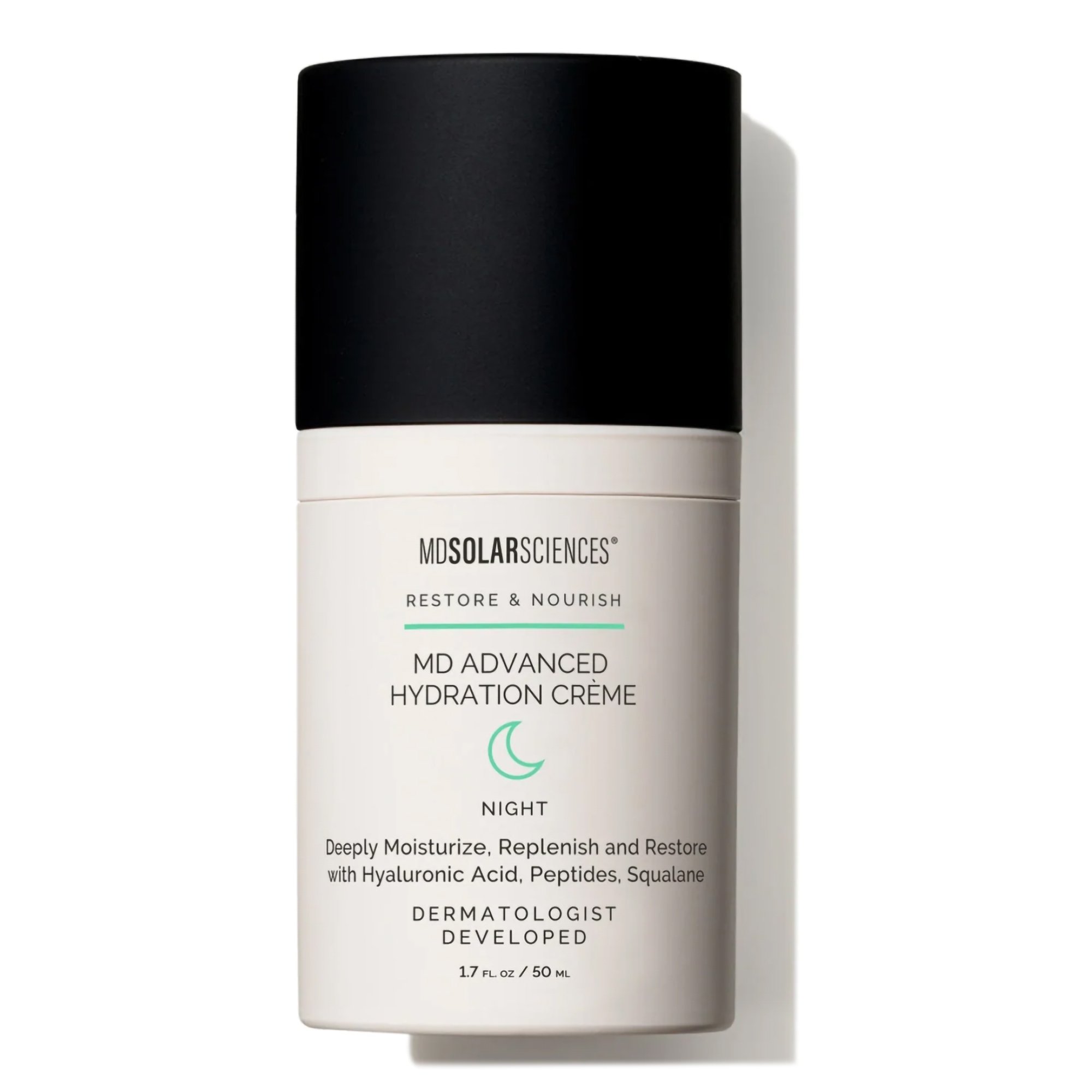 MDSolarSciences Advanced Hydration Night Crme with Hyaluronic Acid & Peptides MK 1241973