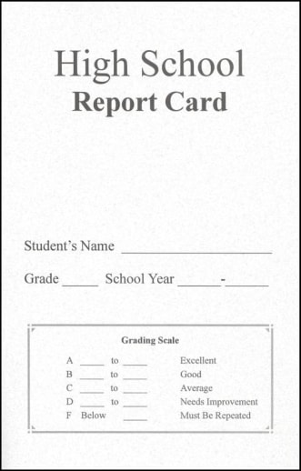 High School Report Card