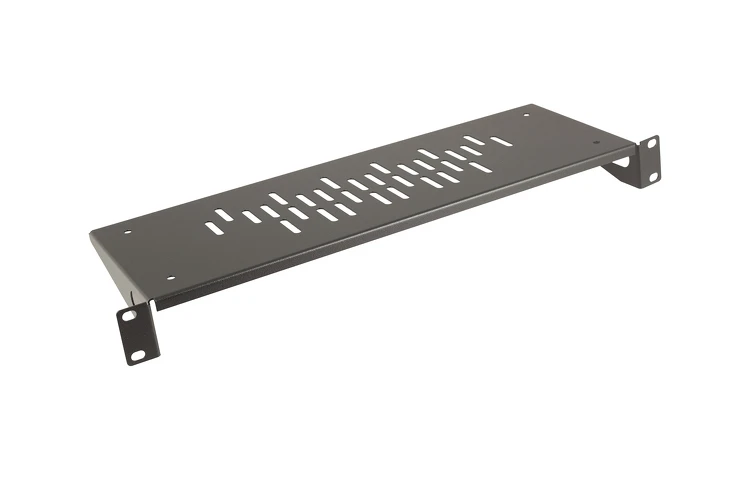 Kendall Howard 1U 6" Vented Base Light Duty Rack Shelf, LDRS1U6V Kendall Howard 1U 6" Vented Base Light Duty Rack Shelf, LDRS1U6V