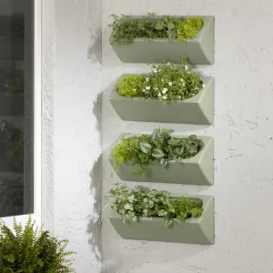 Outdoor Wall Planter – Set of 4