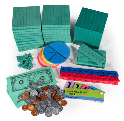 Math in Focus: Singapore Math Individual Student Manipulatives Kit Grade 3 (Houghton Mifflin Harcourt)