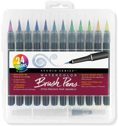 Studio Series Watercolor Brush Pens (24 count)