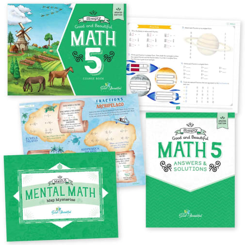 Simply Good and Beautiful Math 5 (Updated Edition)